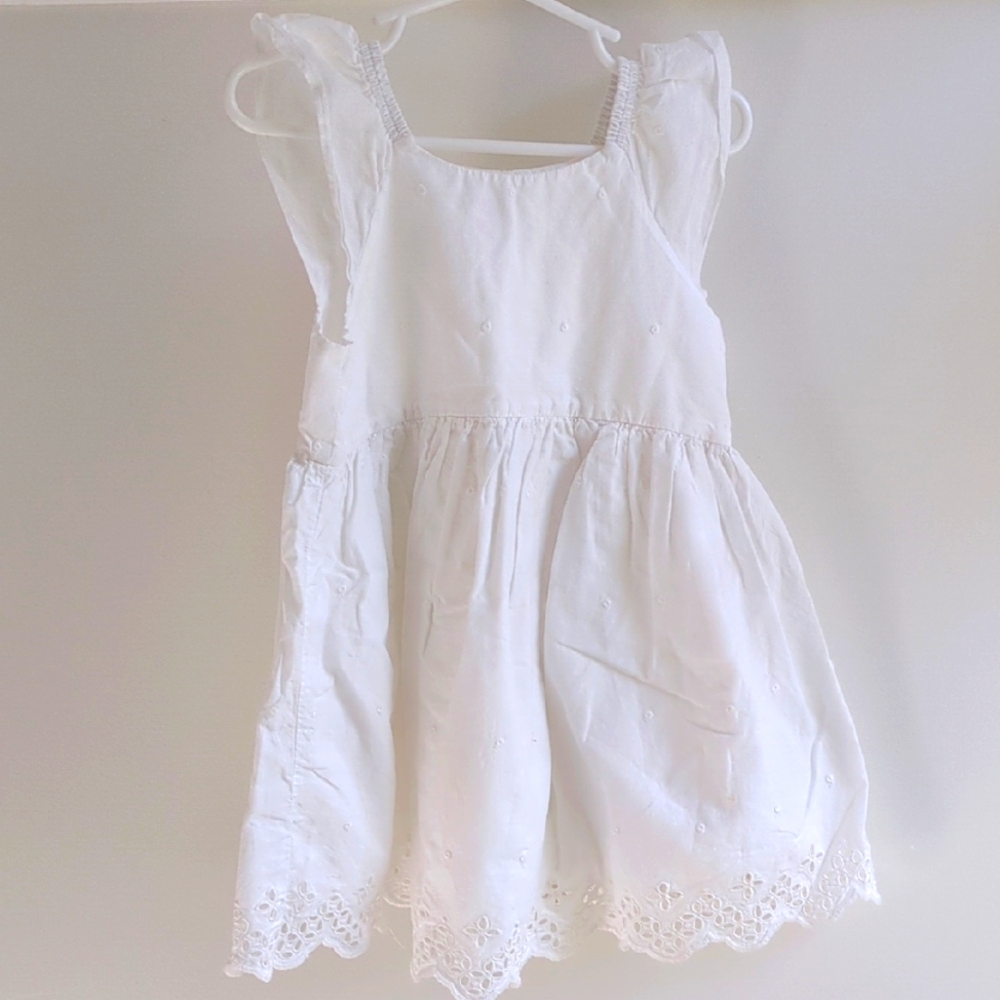 White Toddler Gap Summer Dress